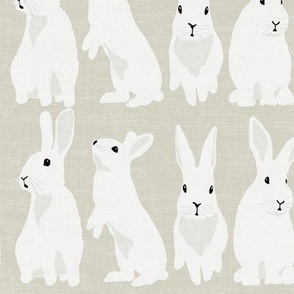 White Bunnies Soft Olive_Iveta Abolina