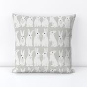 White BUnnies Light Silver Grey_Iveta Abolina