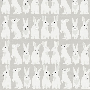 White BUnnies Light Silver Grey_Iveta Abolina