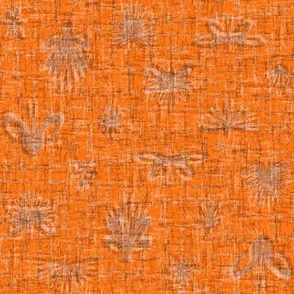 Solid Orange Plain Orange Neutral Floral Grasscloth Texture Woven Carrot Orange E57323 Bold Modern Abstract Geometric