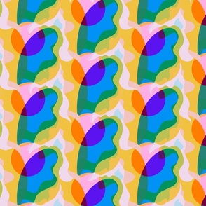 Saturated Shapes Pattern (original)