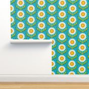 Chamomile - Medium Scale - Blue