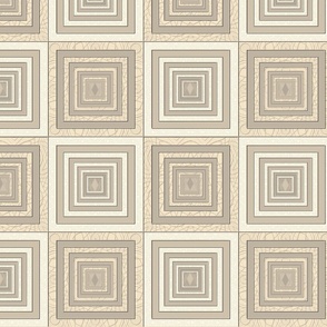 Modern Geometric Jacquard - Block Pattern 4 - Color 2 - Scale 1