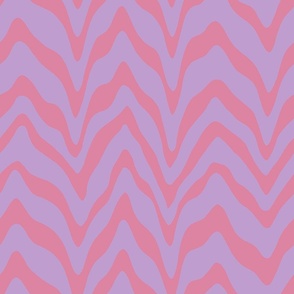 Wavy Lines Pink Purple (original)