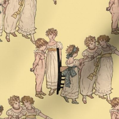 Kate Greenaway Little Dancers   