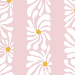 lazy daisy lei - cotton candy - - 2 inch wide