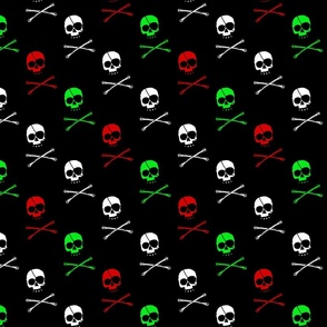 Skull and Crossbones Colored