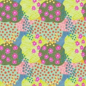 Flowers and Shrubs Pattern (original)