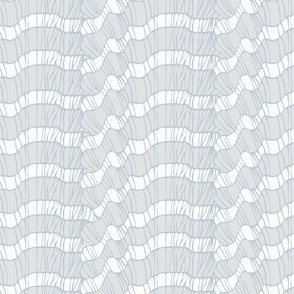 Abstract waves neutral blue