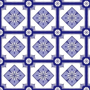 Azulejos tils blue