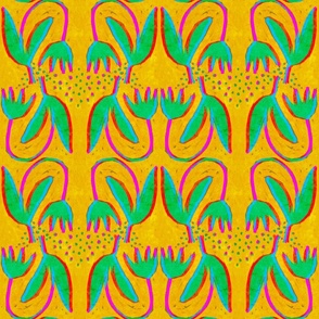 Tilted Tulips Pattern (original)