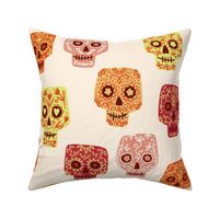 Mexican Day of the Dead Sugar Skulls Pink Jumbo