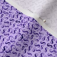 Mémé's Memory Quilt - Purple-Swirls