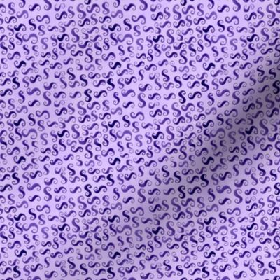 Mémé's Memory Quilt - Purple-Swirls