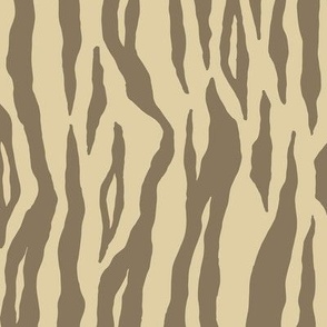 Animal Pattern Safari Stripes Vertical Zebra Tan