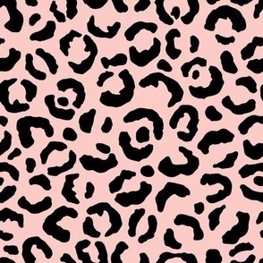 Pink Cheetah Safri Modern Retro Animal Print Pattern
