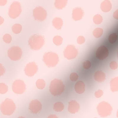 Pink Polka Dot Fabric Baby Girl