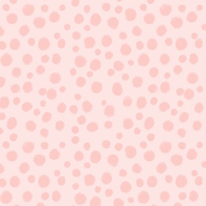 Pink Polka Dot Fabric Baby Girl