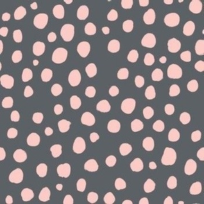 Polka Dots, Pink Grey, Cheetah Spots