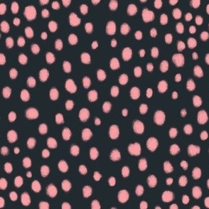 Polka Dots, Pink Black, Cheetah Spots