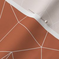 Terracotta Geo Abstract Lines Seamless