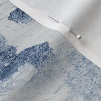 Watercolor Blue and White Clouds Fabric Sky,  Cool Blue White