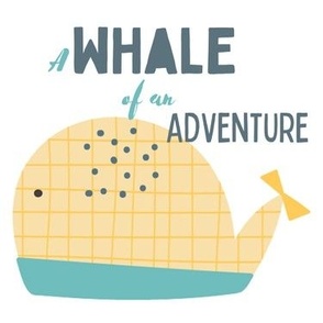 Whale of an Adventure Pillow