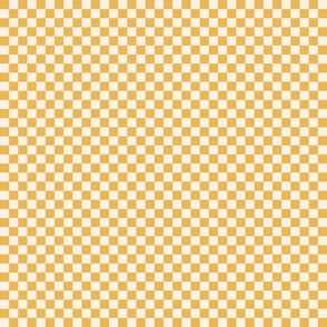 Yellow Checkers 0.5"