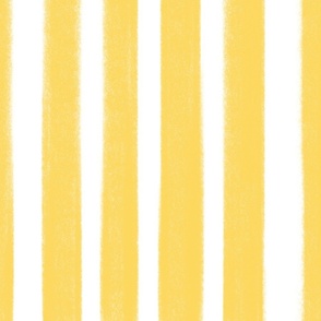 Yellow White Candy Stripe 
