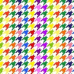 Houndstooth Rainbow Jelly Fruit Colors