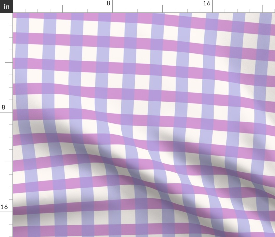 Lilac Gingham