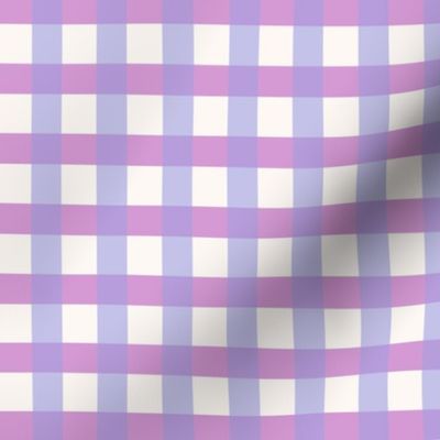 Lilac Gingham | Med.