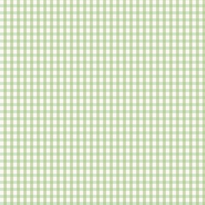 Light Green Gingham | Sm.