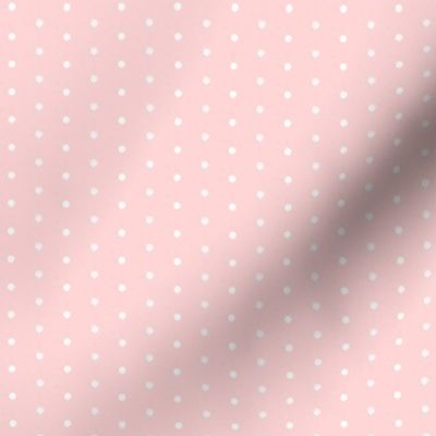 white dots on pink