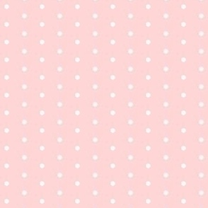 white dots on pink