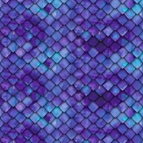 (1/2 scale) dragon scales - purple C22