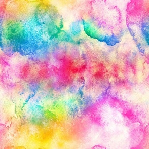 water colour rainbow pink