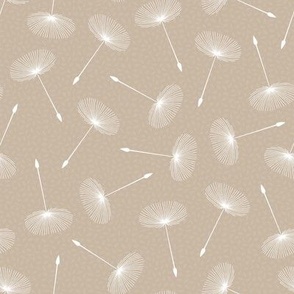 Dandelion Seeds // Beige
