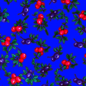 Russian Apples Royal Blue