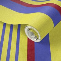 custom tartan stripe #2, 12" repeat