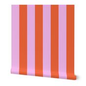 Red and Lilac Stripe 3"