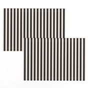 Black and White Stripe 0.5"