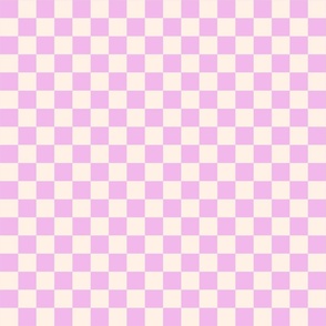 Lilac Checkers 1"