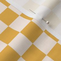 Yellow Checkers 1"