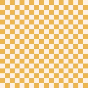 Yellow Checkers 1"