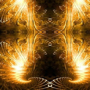 Star Fractal - Gold