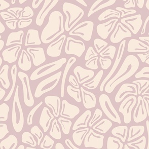 petal Floral - Lavender - large 