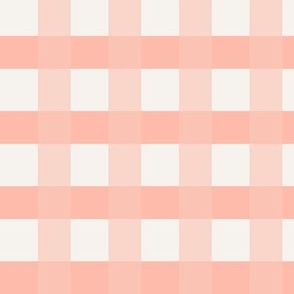 Pink Gingham - Lg.