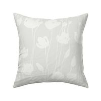 Painted Floral - Lily White