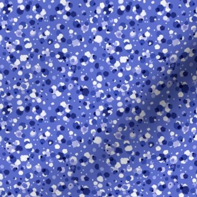 Tiny - Bumpy Random Dots in Cornflower Blue - Created with the Quilter in Mind